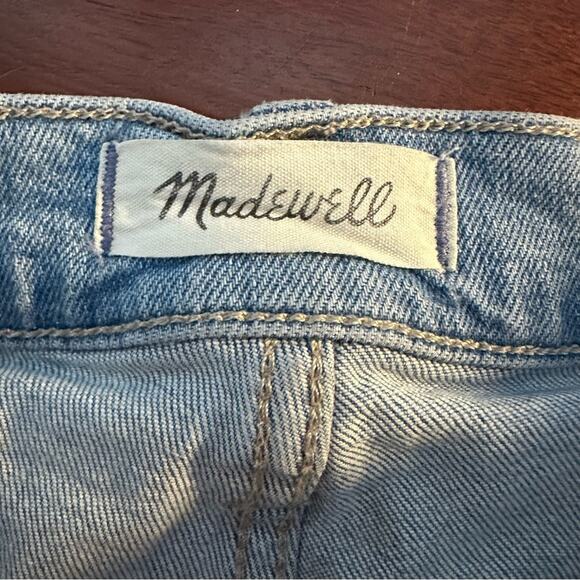 Madewell The Perfect Vintage Jean Ellicott Wash Raw Hem NA918 Women 2021 Sz 27 - Picture 4 of 16